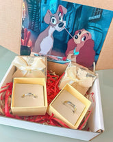 Set de Anillos Dama y el Vagabundo
